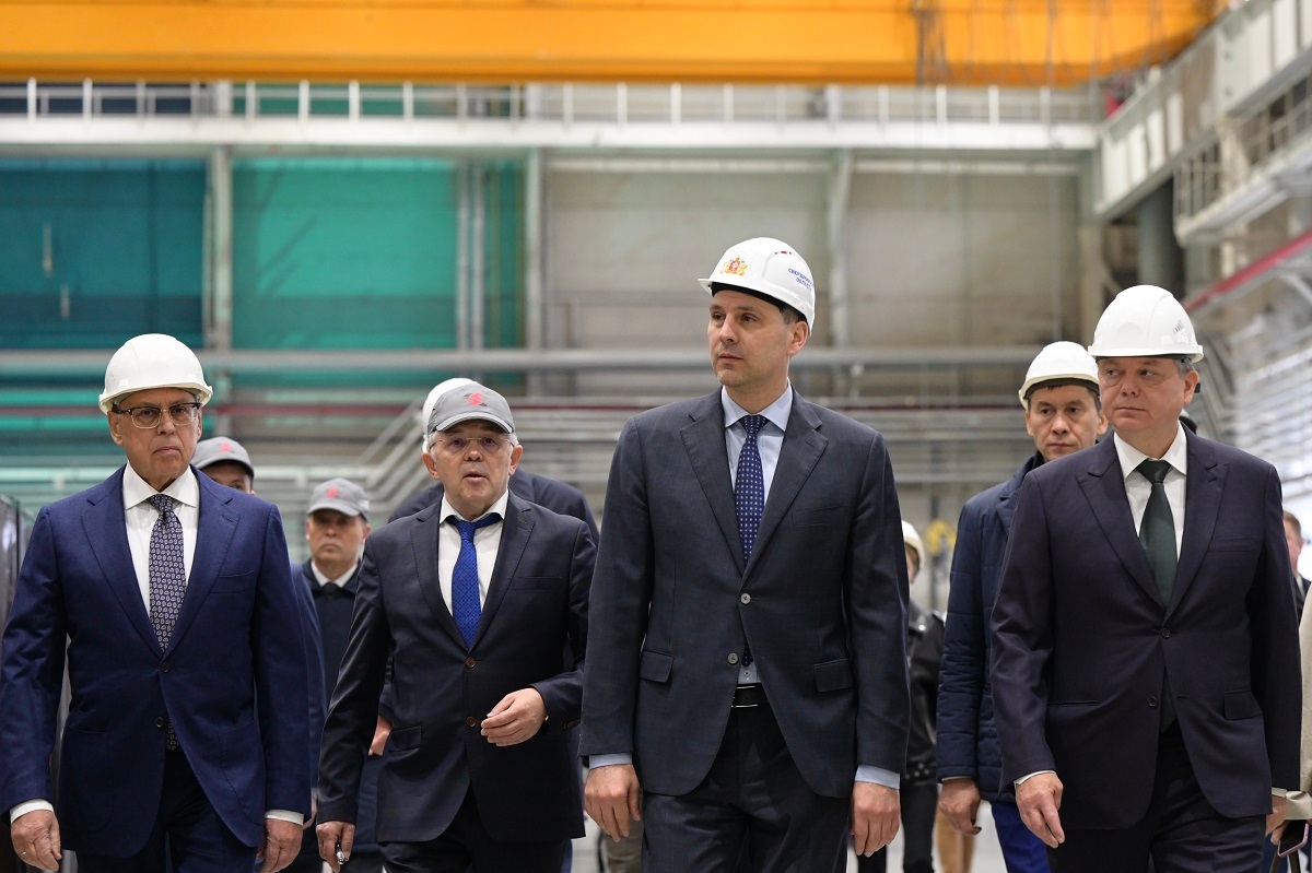 «Уральские локомотивы» посетил врио губернатора Свердловской области Денис Паслер